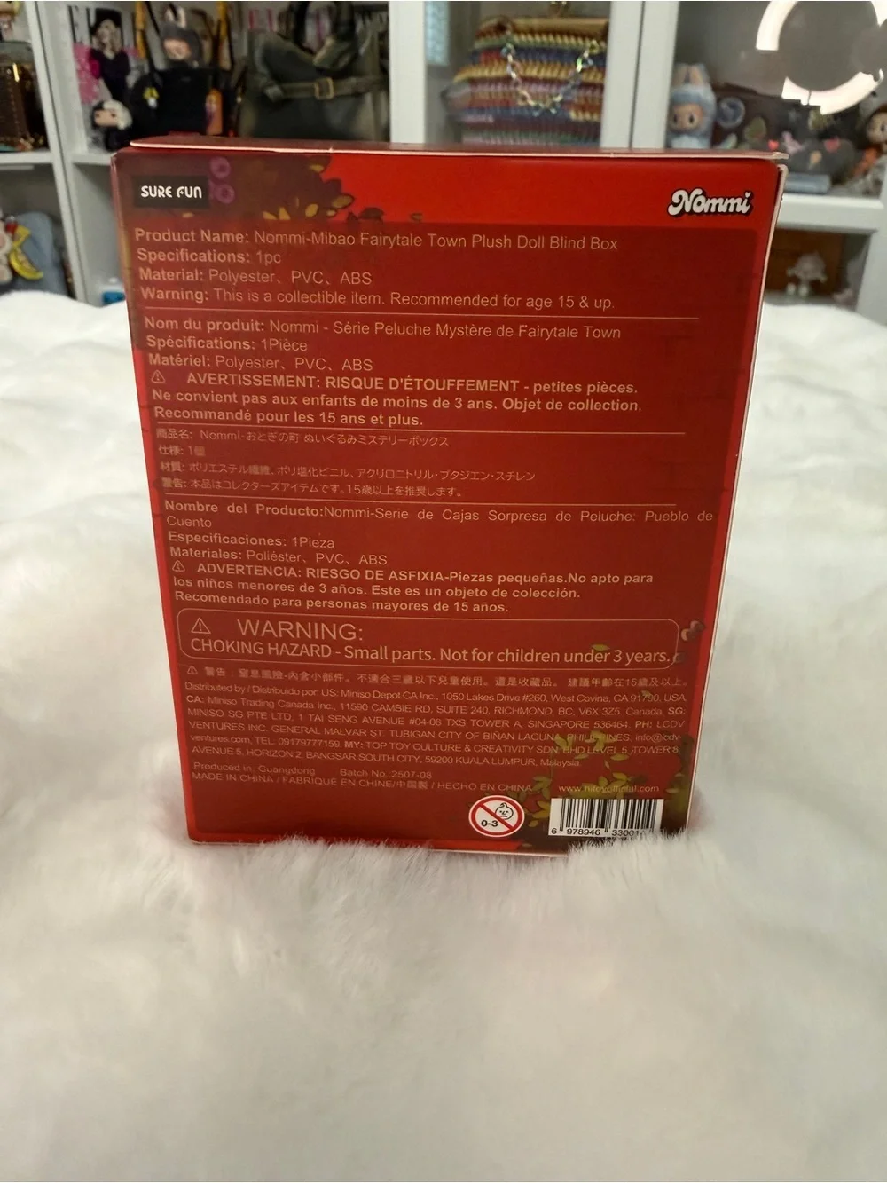 Fairytale Town Plush Doll Blind Box – Red Packaging